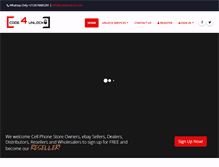 Tablet Screenshot of code4unlock.com